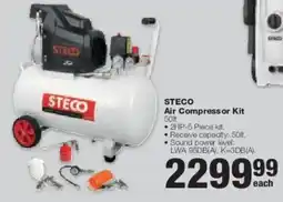 Build It Steco Air Compressor Kit offer