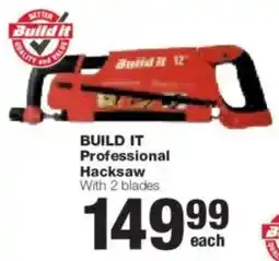 Build It Build it Professional Hacksaw offer