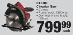 Build It Steco Circular Saw offer