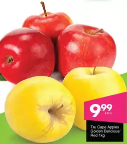 Save Hyper Tru Cape Apples Golden Delicious/ Red offer