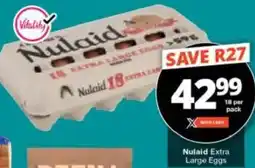 Checkers Nulaid Extra Large Eggs offer