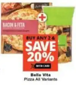 Checkers Bella Vita Pizza All Variants offer