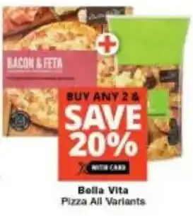 Checkers Bella Vita Pizza All Variants offer