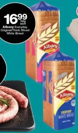 Checkers Albany Everyday Original/ Thick Sliced White Bread offer