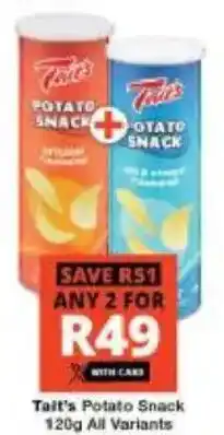 Checkers Tait's Potato Snack All Variants offer