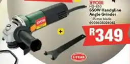 Build It Ryobi 650W Handyline Angle Grinder offer