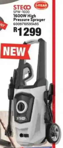 Build It Steco 1600W High Pressure Sprayer offer