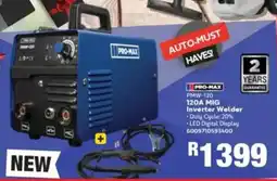 Build It Pro-max 120A MIG Inverter Welder offer