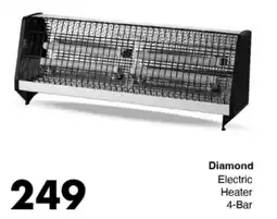 Save Hyper Diamond Electric Heater 4-Bar offer