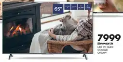 Save Hyper Skyworth LED 65" QLED Google TV offer