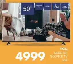 Save Hyper TCL OLED 50" Google TV offer