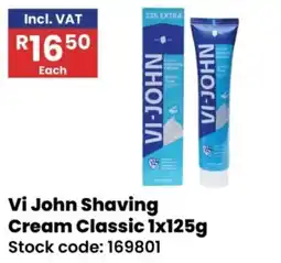 Africa Cash and Carry Vi John Shaving Cream Classic offer
