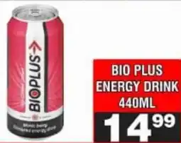 Advance Cash n Carry Bio plus energy drink offer