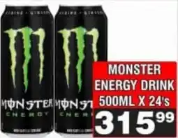 Advance Cash n Carry Monster energy drink offer