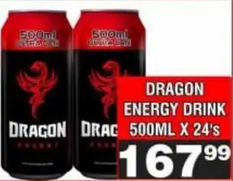 Advance Cash n Carry Dragon energy drink offer