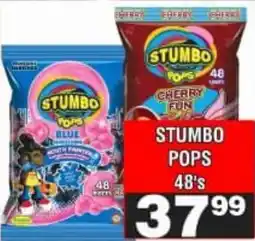 Advance Cash n Carry Stumbo pops offer