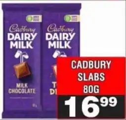 Advance Cash n Carry Cadbury slabs offer