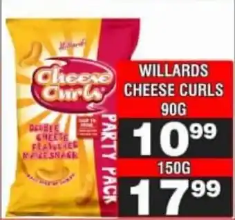 Advance Cash n Carry Willards cheese curls offer