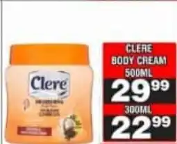 Advance Cash n Carry Clere body cream offer