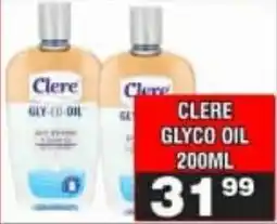 Advance Cash n Carry Clere glyco oil offer
