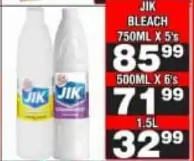 Advance Cash n Carry Jik bleach offer