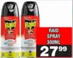 Advance Cash n Carry Raid spray offer