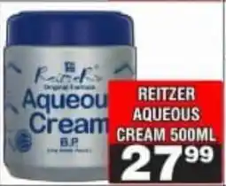 Advance Cash n Carry Reitzer aqueous cream offer