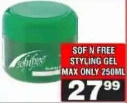 Advance Cash n Carry Sof n free styling gel max offer