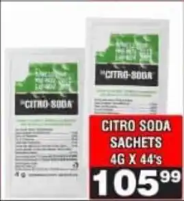 Advance Cash n Carry Citro soda sachets offer