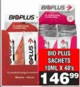 Advance Cash n Carry Bio plus sachets offer