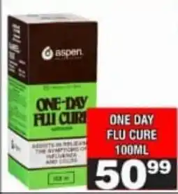 Advance Cash n Carry One day flu cure offer