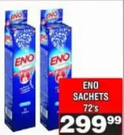 Advance Cash n Carry Eno sachets offer