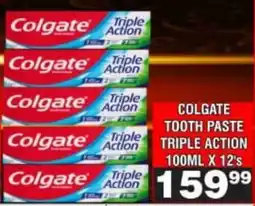Advance Cash n Carry Colgate toothpaste triple action offer