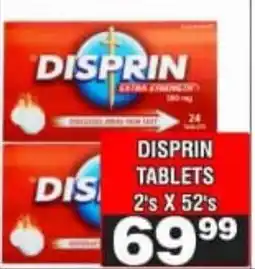 Advance Cash n Carry Disprin tablets offer