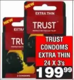 Advance Cash n Carry Trust condoms extra thin offer