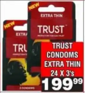 Advance Cash n Carry Trust condoms extra thin offer