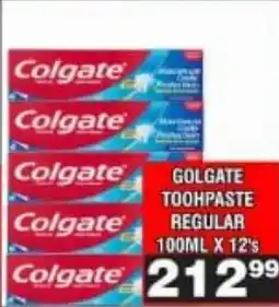 Advance Cash n Carry Colgate toohpaste regular offer