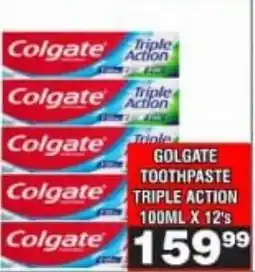 Advance Cash n Carry Colgate toothpaste triple action offer
