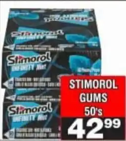 Advance Cash n Carry Stimorol gums offer