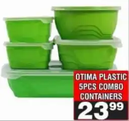 Advance Cash n Carry Otima plastic combo containers offer