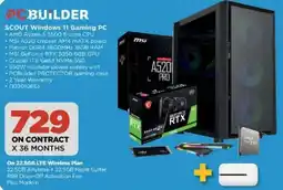 HiFi Corp PCBuilder Scout Windows 11 Gaming PC offer