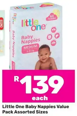 Game Little One Baby Nappies Value Pack offer