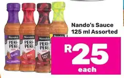 Game Nando's Sauce Assorted offer