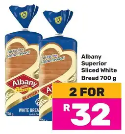 Game Albany Superior Sliced White Bread offer