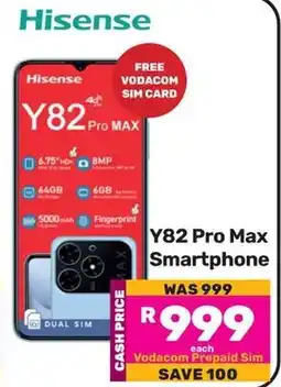 Game Hisense Y82 Pro Max Smartphone offer