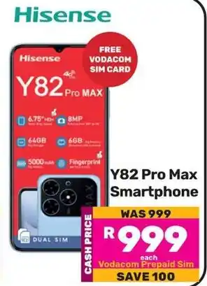 Game Hisense Y82 Pro Max Smartphone offer