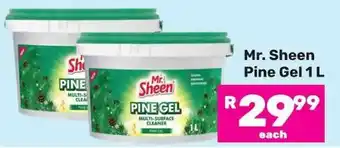 Game Mr. Sheen Pine Gel offer