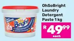 Game OhSoBright Laundry Detergent Paste offer