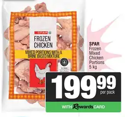 Spar SPAR Frozen Mixed Chicken Portions offer