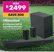 Game Hisense 5.1 Channel 540W Soundbar HS5100 850013403 offer